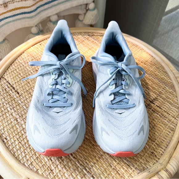 Hoka Arahi 6 Plein Air Blue Fog Road-Running Sneakers Women’s Size 7.5 - Picture 3 of 8